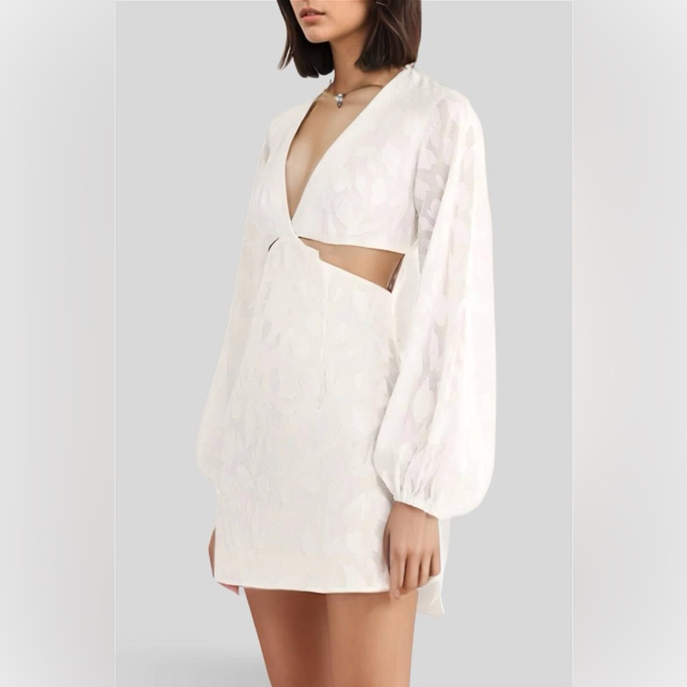 RUMER Giselle Cutout Mini dress